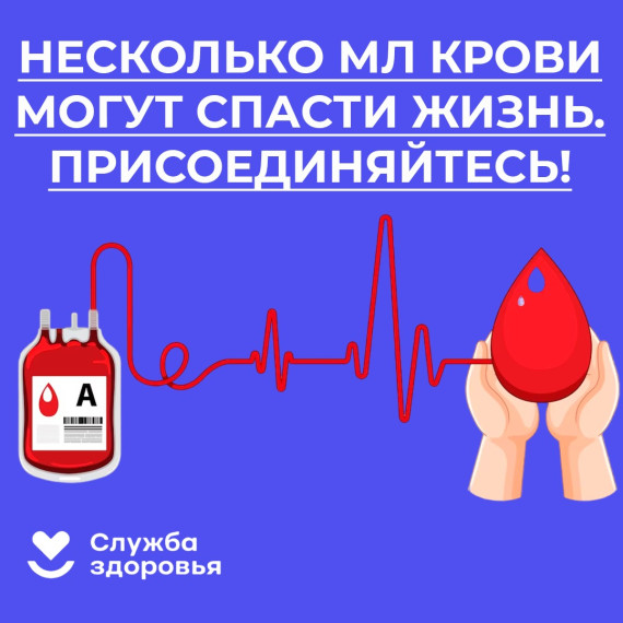 Неделя популяризации донорства крови..